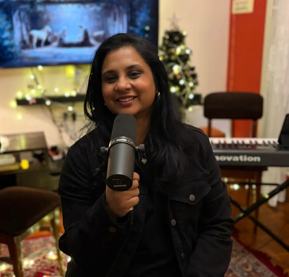 Radha Krishnaswamy speaking